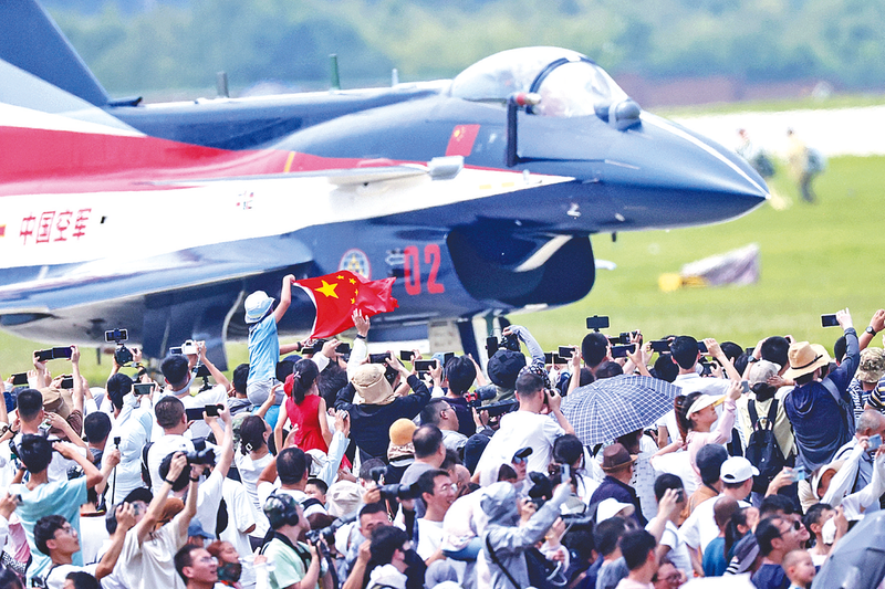 来操逼视频长春航空展迎来首个公众日